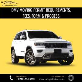 DMV Moving Permit, Las Vegas