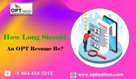 How Long Should an OPT Resume Be?, Houston
