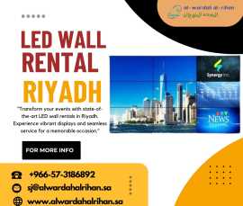 Events Benefit Most from LED Wall Rentals in KSA, Riyadh
