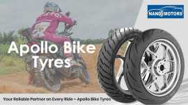Find Top Apollo Tubeless Bike Tyres in Your Budget, Noida