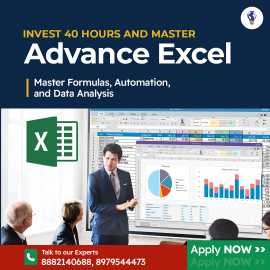  Advance Excel Course In Delhi, New Delhi