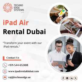 Does iPad Air Rental Dubai Include Support?, Dubai