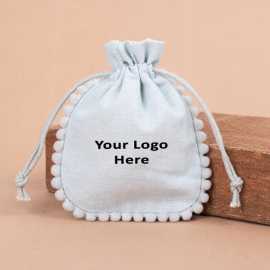 Ethically Crafted Cotton Jewelry Packaging Pouch, Saint Petersburg