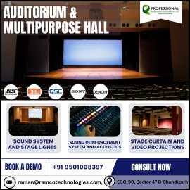 Best Sound Reinforcement System - Pro AV Solutions, Chandigarh