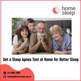 Get a Sleep Apnea Test at Home for Better Sleep, South Yarra