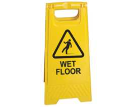 Reliable A-Frame Wet Floor Stand for Optimal Safet, $ 20