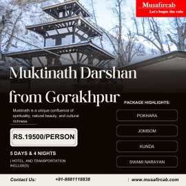 Muktinath Tour Package from Gorakhpur, Gorakhpur