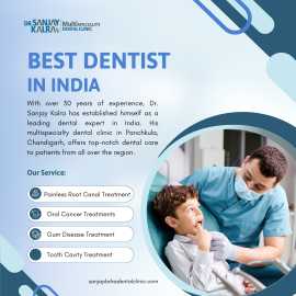  Best Dentist in Panchkula - Dr. Sanjay Kalra , Haryana
