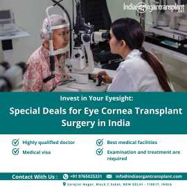 Top 12 Best Eye Cornea Transplant Doctors in India, New Delhi