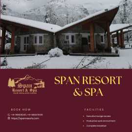 Best Five Star Hotel In Manali | SPAN RESORT &, Mandi