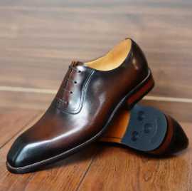 Get Men's Handcrafted Leather Shoes, $ 0