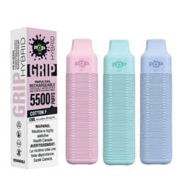 POP HYBRID GRIP 5500 PUFF RECHARGEABLE VAPE DEVICE, Etobicoke
