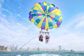 Experience Parasailing at Jumeirah Beach, Dubai