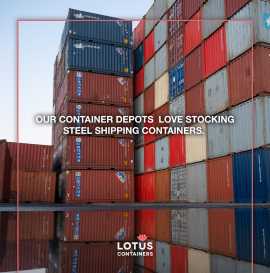 Shipping container depot | LOTUS Containers, São Paulo