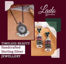 Buy Designer Handmade Silver Jewellery Online For , ₹ 7,999