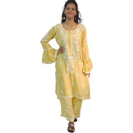 Shop Elegant Lucknowi Chikankari Suits Online!!, ₹ 3,000