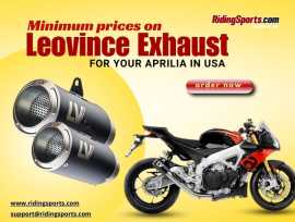 Minimum price on Leovince Exhaust for your APRILIA