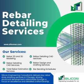 Rebar Detailing Service available in Chicago., Chicago