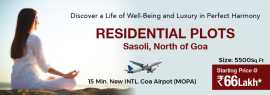 Luxurious Residential Sasoli Plots for Sale, Goa , Panjim
