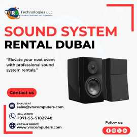 What are the Benefits of Sound System Rentals?, Dubai