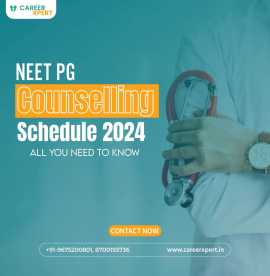 NEET PG Counselling Schedule 2024, Noida