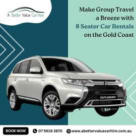 8 Seater Car Rentals on the Gold Coast., Brisbane