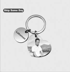 Personalized Photo keychain, $ 26