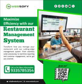 Restaurant Management Software - Websofy, Lucknow