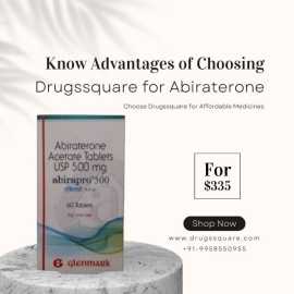 Know Advantages of Choosing Abiraterone, $ 335