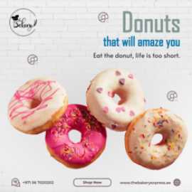 Donuts with Vermicelli You Can't Resist | The Bake, $ 1