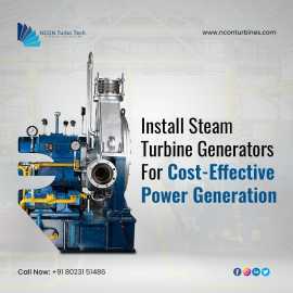 Best Back Pressure Steam Turbine Manufacturers | N, Bengaluru