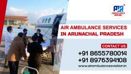 Air Ambulance Services in Arunachal Pradesh, Itanagar