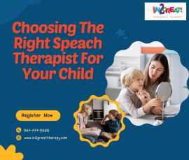 Choosing The Right Speach Therapist For Your Child, Buffalo Grove