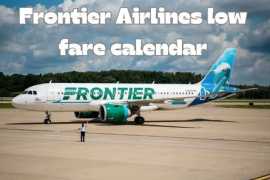 Book Cheap Flights With Frontier Fare Calendar