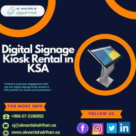  Benefits of Renting Digital Signage KSA, Riyadh
