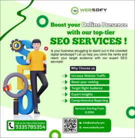 Boost Your Online Presence with Websofy's SEO Serv, Lucknow