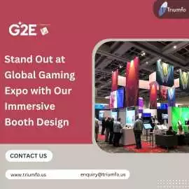 Exhibit Booth Builder for Global Gaming Expo, Las Vegas