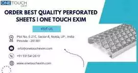 Order Best Quality Perforated Sheets  , Noida