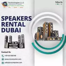 Premium Speakers Rental in Dubai – Best Rates, Dubai