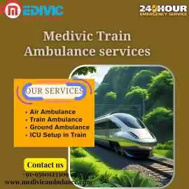 steady and safe Medivic Train Ambulance in Ranchi, Ranchi