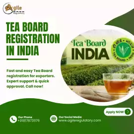 Apply for Tea Board Registration – Get Form & , Noida