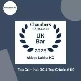Criminal Defence Barrister – Abbas Lakha KC, London