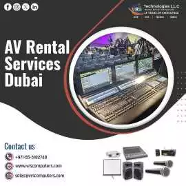 Affordable AV Rental Services in Dubai – Book Now!, Dubai