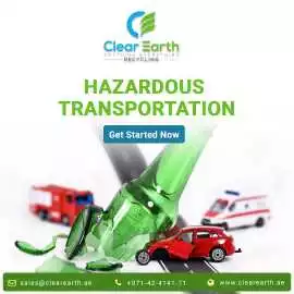 Licensed Hazardous Waste Transport – Clear Earth U, Dubai