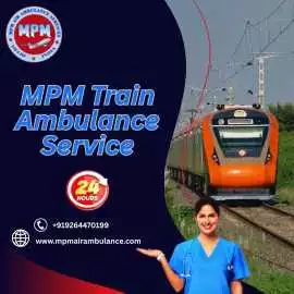 Book MPM Train Ambulance Service in Siliguri, Siliguri