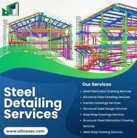 Steel Detailing Services in New York by Siliconec, New York