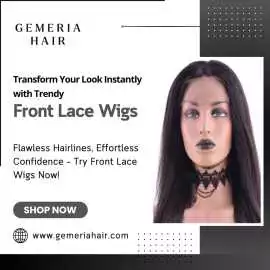 Transform Your Look Instantly with Front Lace Wigs, Dubai