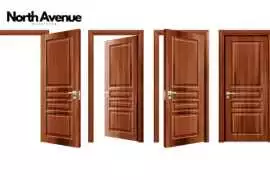 Premium Wooden Doors in Ghaziabad – North Avenue, Delhi