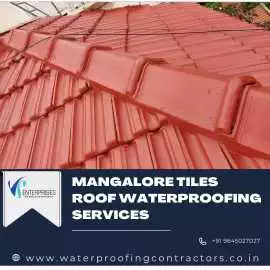 Mangalore Tiles Roof Waterproofing Services, Bengaluru