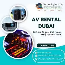 Professional AV Rental Services – Dubai Events, Dubai